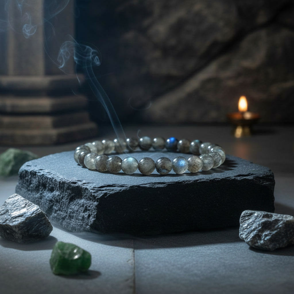 Labradorite Bracelet For Stability, Insight & Structured Growth