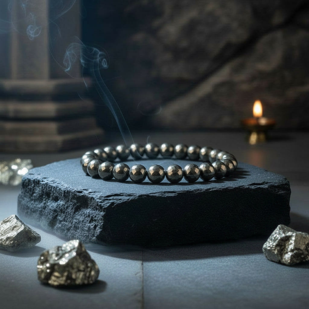 Pyrite Bracelet For Money Attraction & Finance Related Problems
