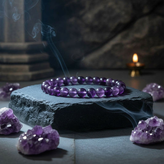 Amethyst Bracelet for Calming Mind & Peace