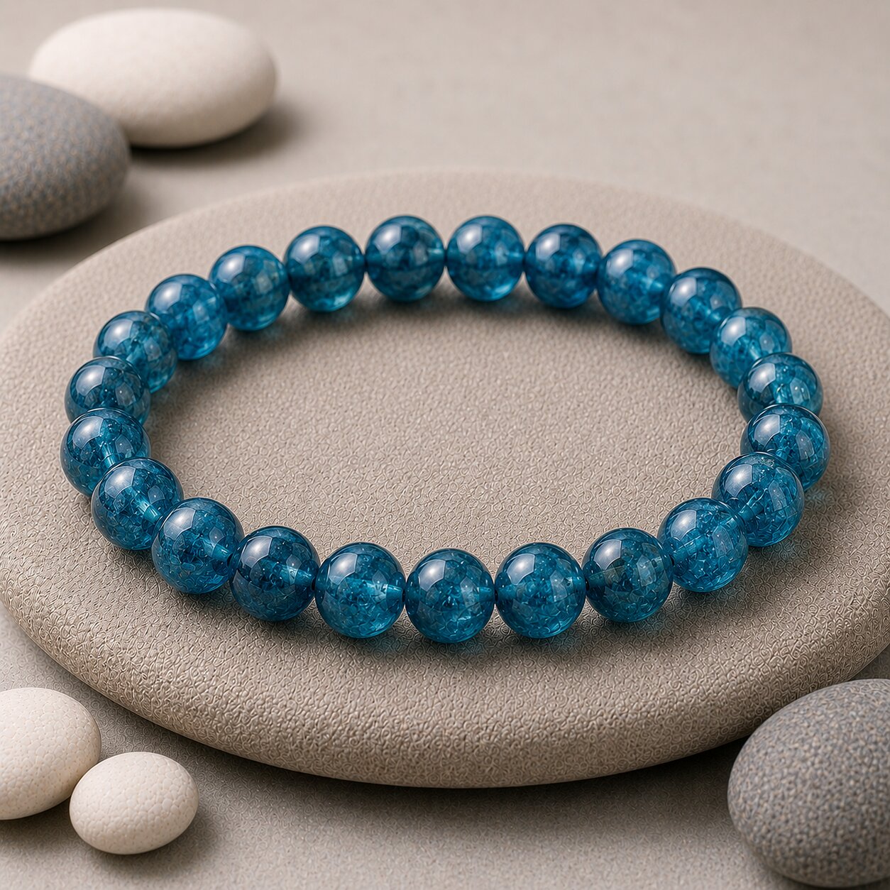 Blue Apatite Bracelets