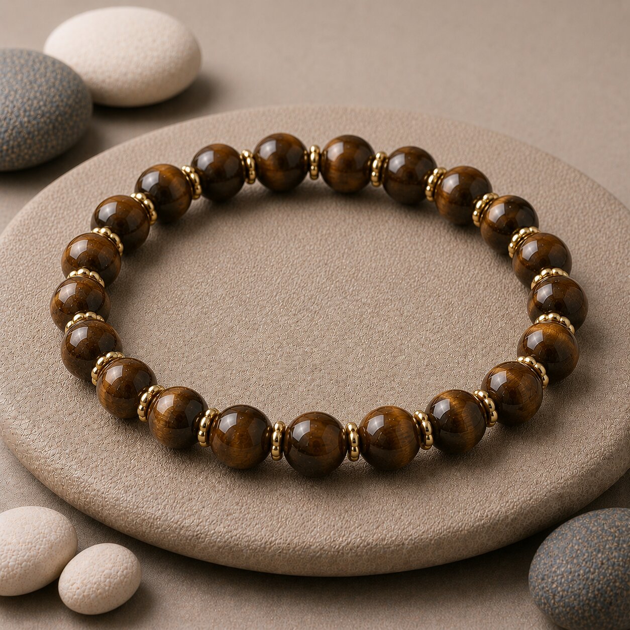 Bracelet Brown Beads
