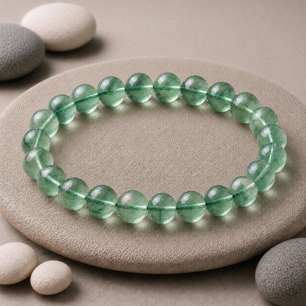 Green Fluorite Bracelet