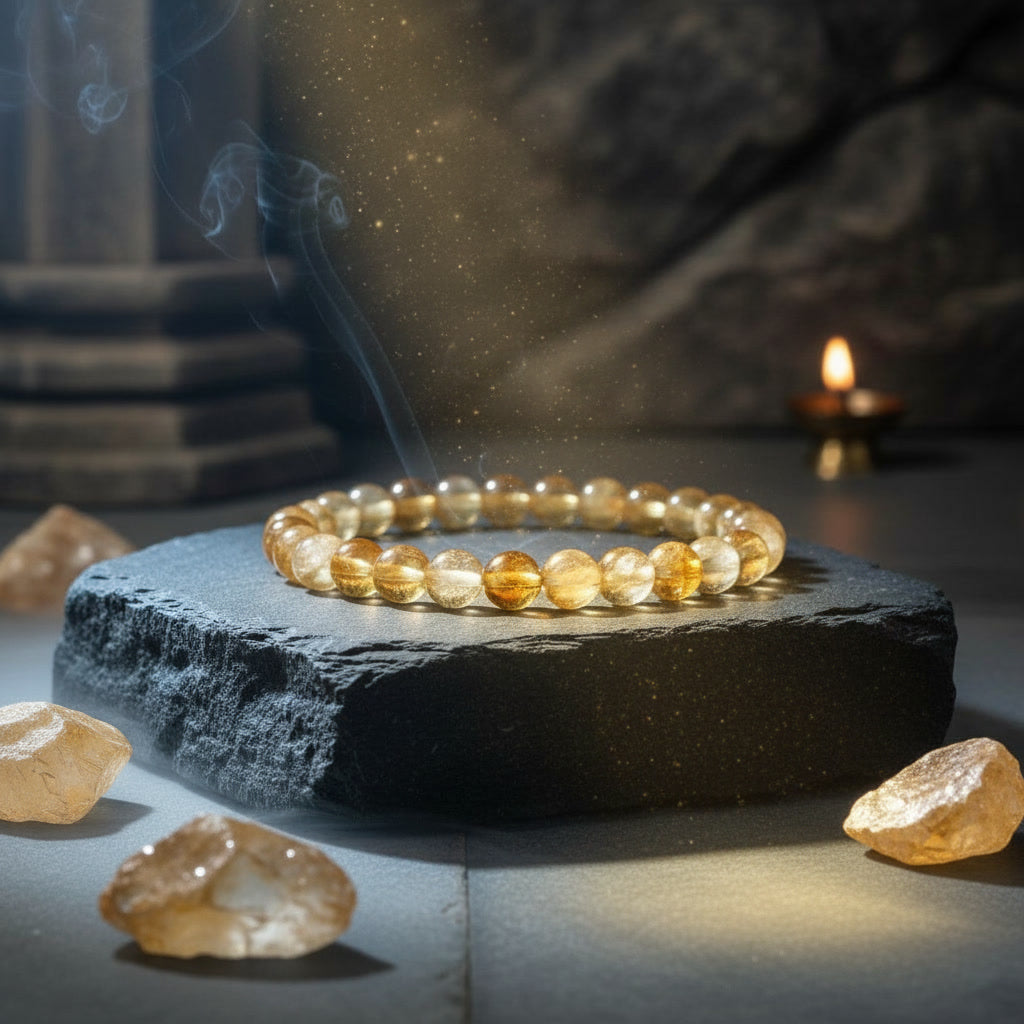 Citrine Bracelet for Growth, Confidence, & Expansion