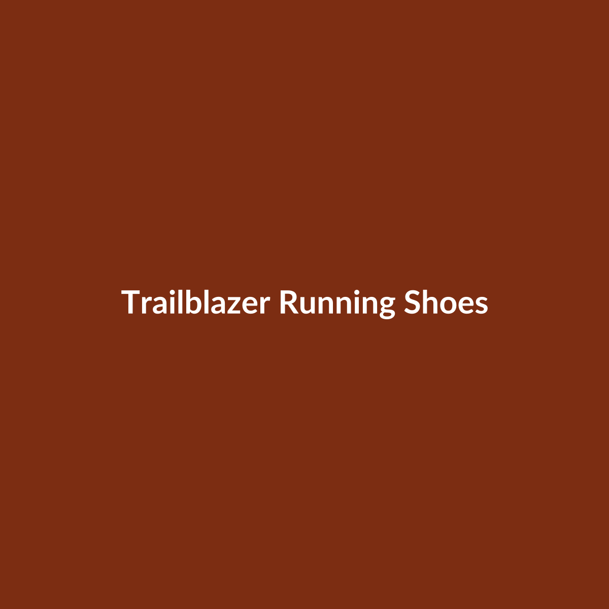 Trailblazer Running Shoes