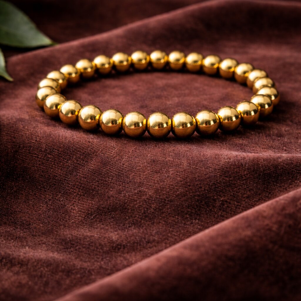 Hematite Bracelet For Discipline, Authority & Financial Stability