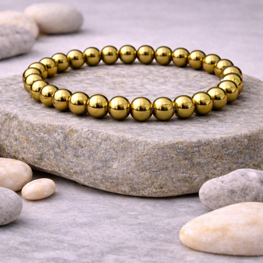 Hematite Bracelet For Discipline, Authority & Financial Stability