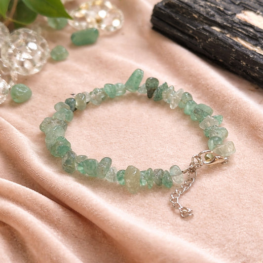 Green Womens Bracelet | Numerology No. 5 Bracelet | For Growth, Communication & Opportunity Ankastra