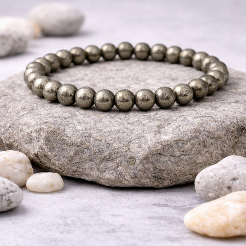 Pyrite Bracelet For Money Attraction & Finance Related Problems