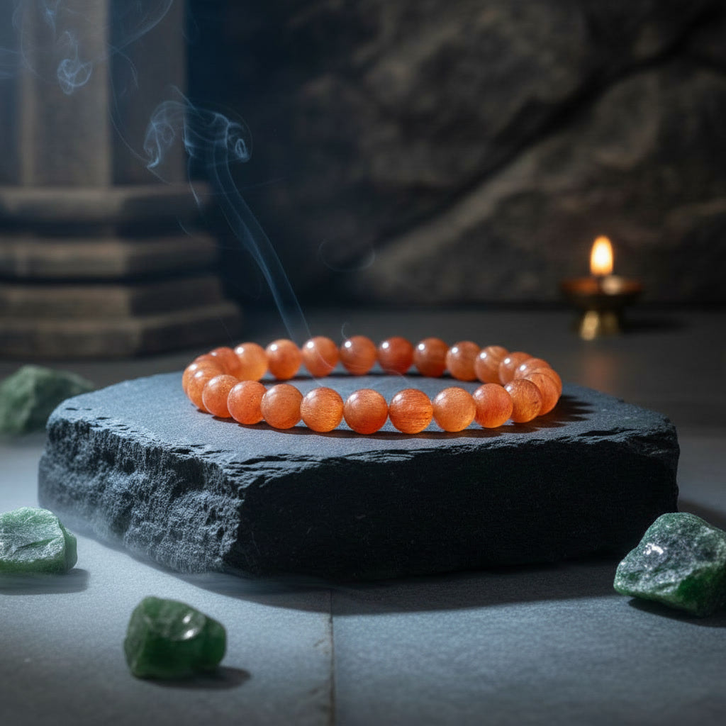 Sunstone Bracelet For Confidence & Leadership